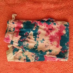 Girls XL jogger tie dye